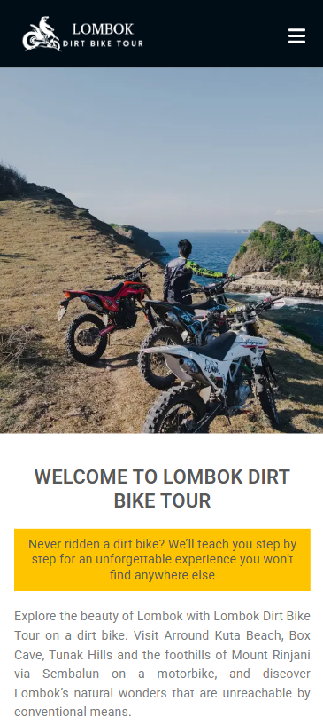 Lombok Dirtbike Tour — preview